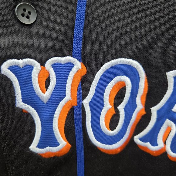 Vintage Russell Athletic Jersey  New York Mets Baseball Sz L  Diamond Collection - Picture 4 of 8